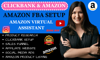 I will build perfect amazon virtual assistant, boost clickbank affiliate marketing