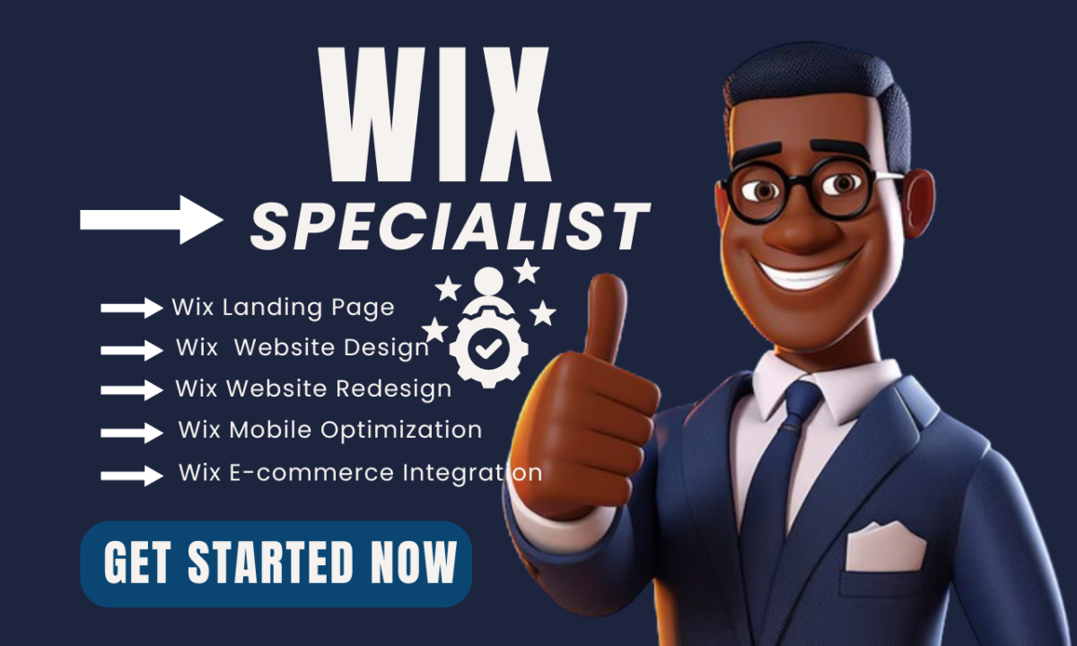 I will do wix website design wix redesign wix website wix website