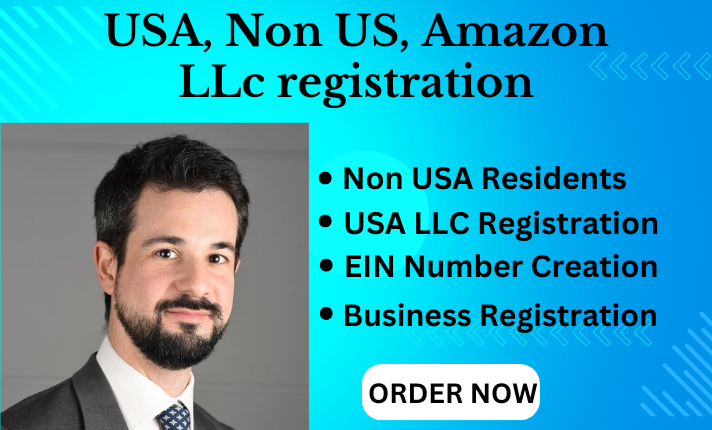 I will setup amazon USA llc for non USA resident