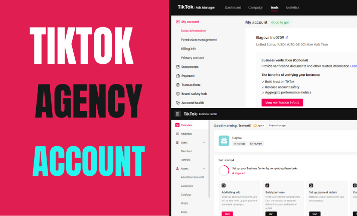 create tiktok agency account, tiktok agency ads account global targeting