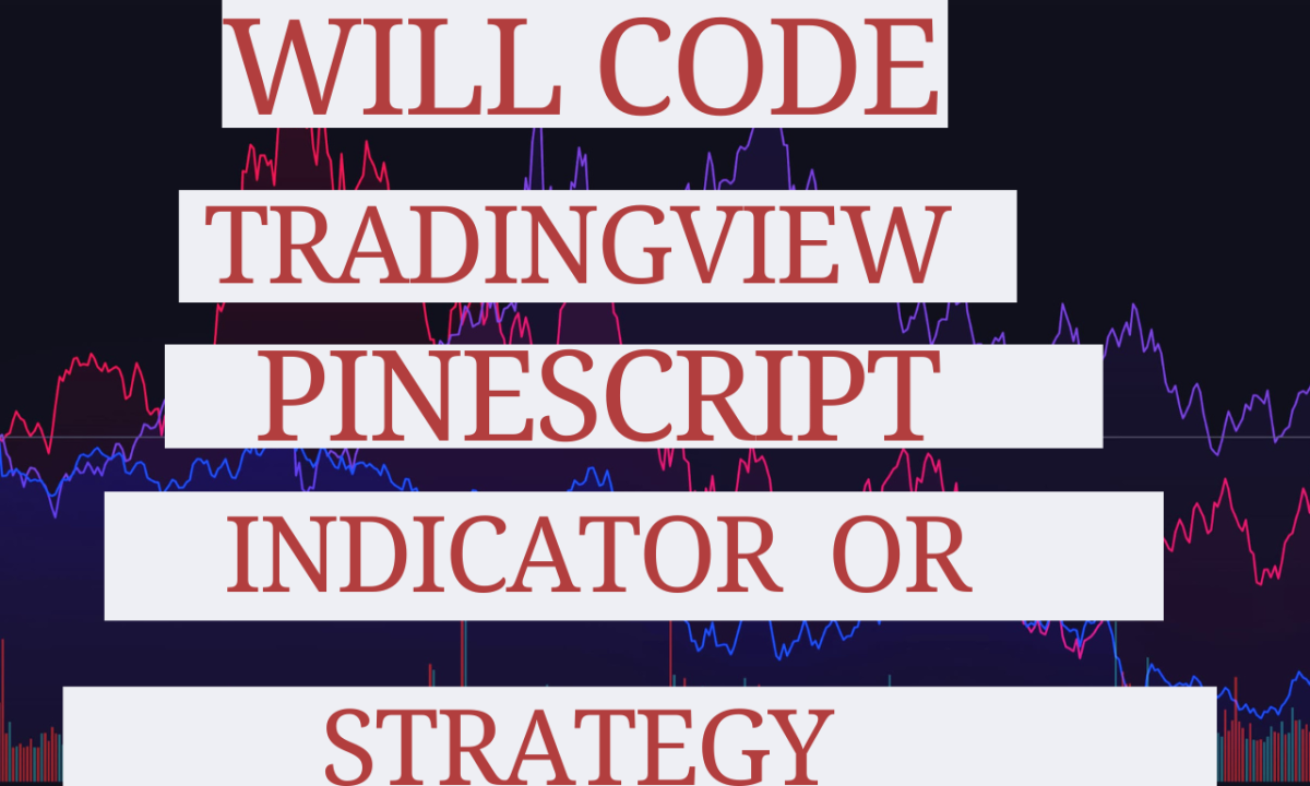 I will code tradingview pinescript indicator or strategy