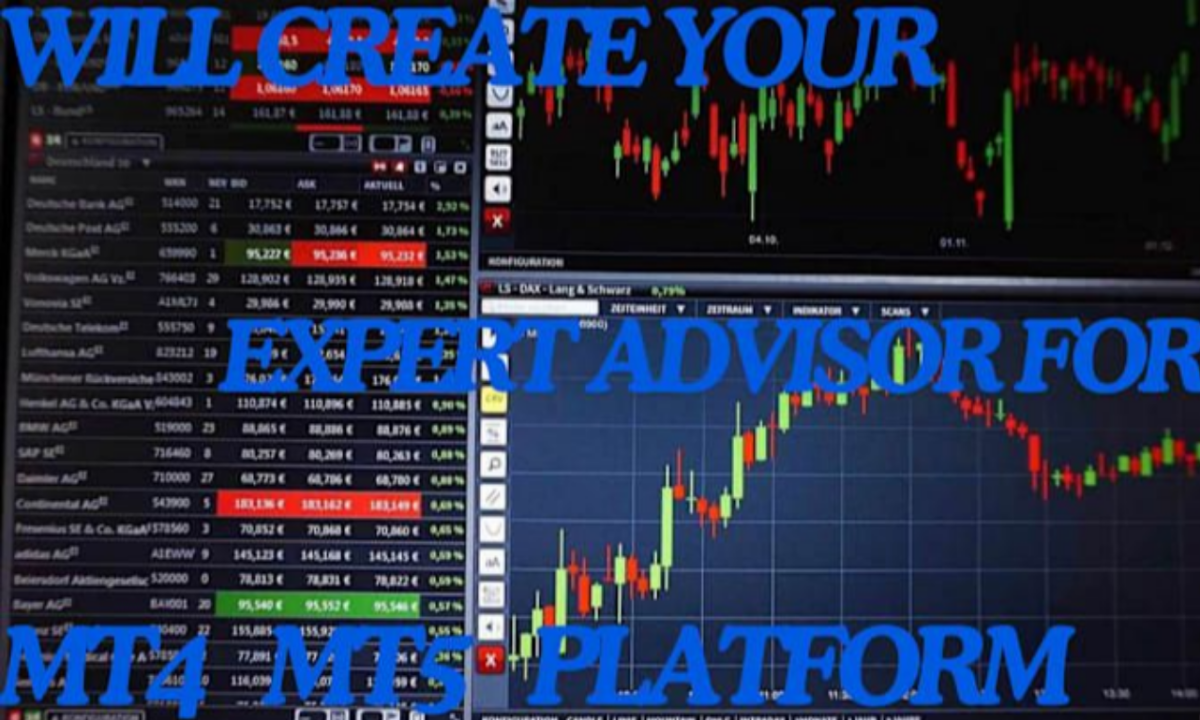 I will create expert advisor for MT4 MT5 platform