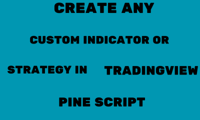 I will create any custom indicator or strategy in TradingView Pinescript