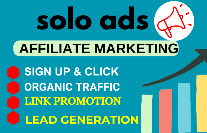 I will blast USA solo ads MLM leads affiliate marketing ClickBank link promotion email