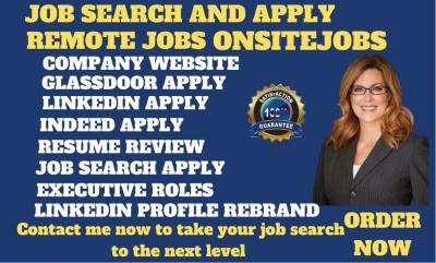 I will help you lift your search and apply hunt for remote jobs using reverse recruit