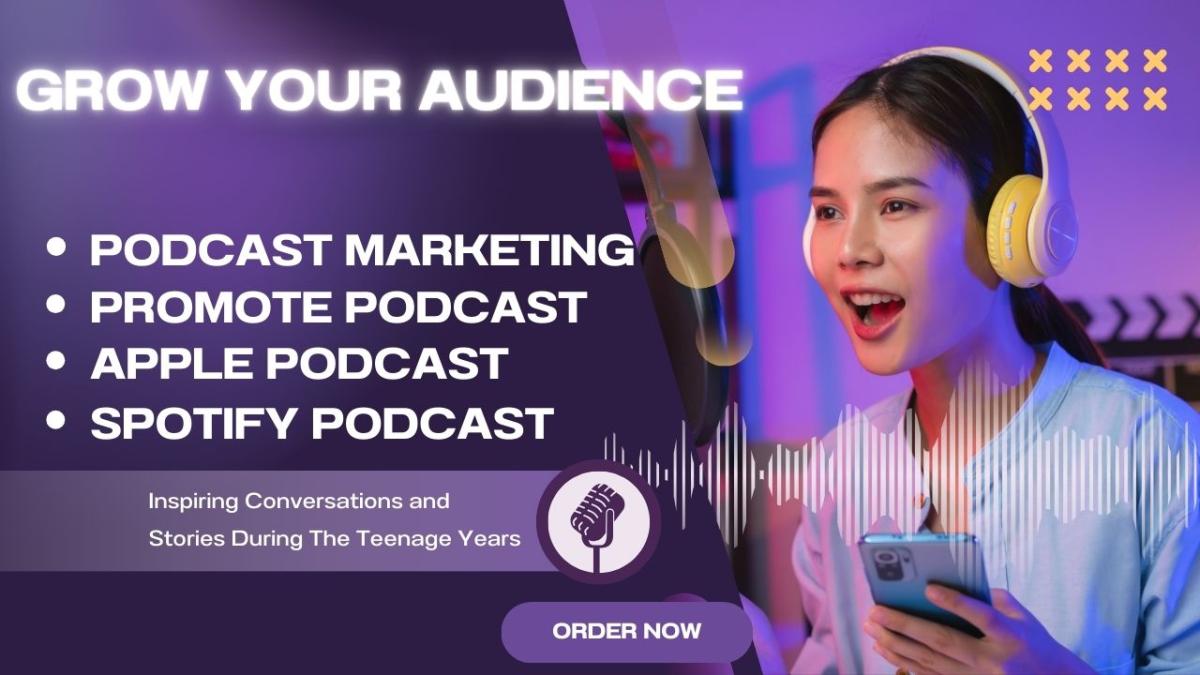 Promote Podcast on Apple Spotify Anchor Instagram Soundcloud Radio YouTube
