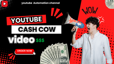 I will create top 10 cash cow faceless videos and cash cow youtube automation channel