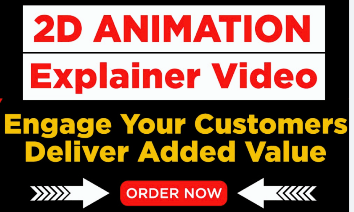 I will create 2D animated explainer video, SaaS demo video for your business