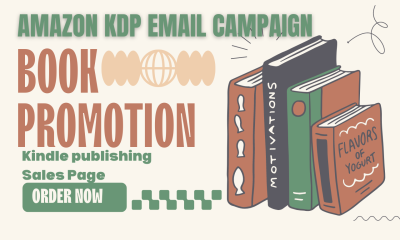 I will do Amazon KDP book promotion children book marketing using email campaign