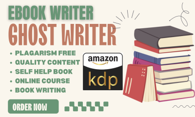 I will ghostwrite self help book, ebook writer, online course content ghostwriter