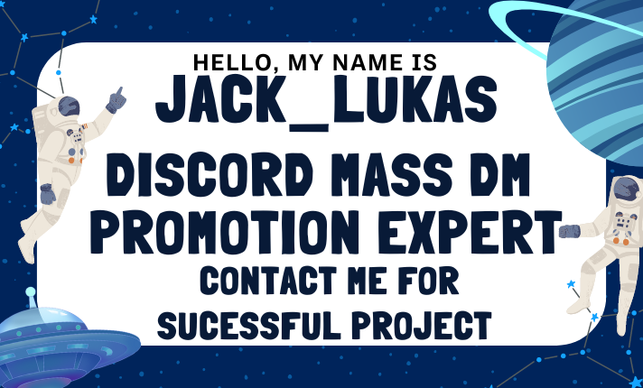 I will do discord server promotion, discord mass dm, discord community management