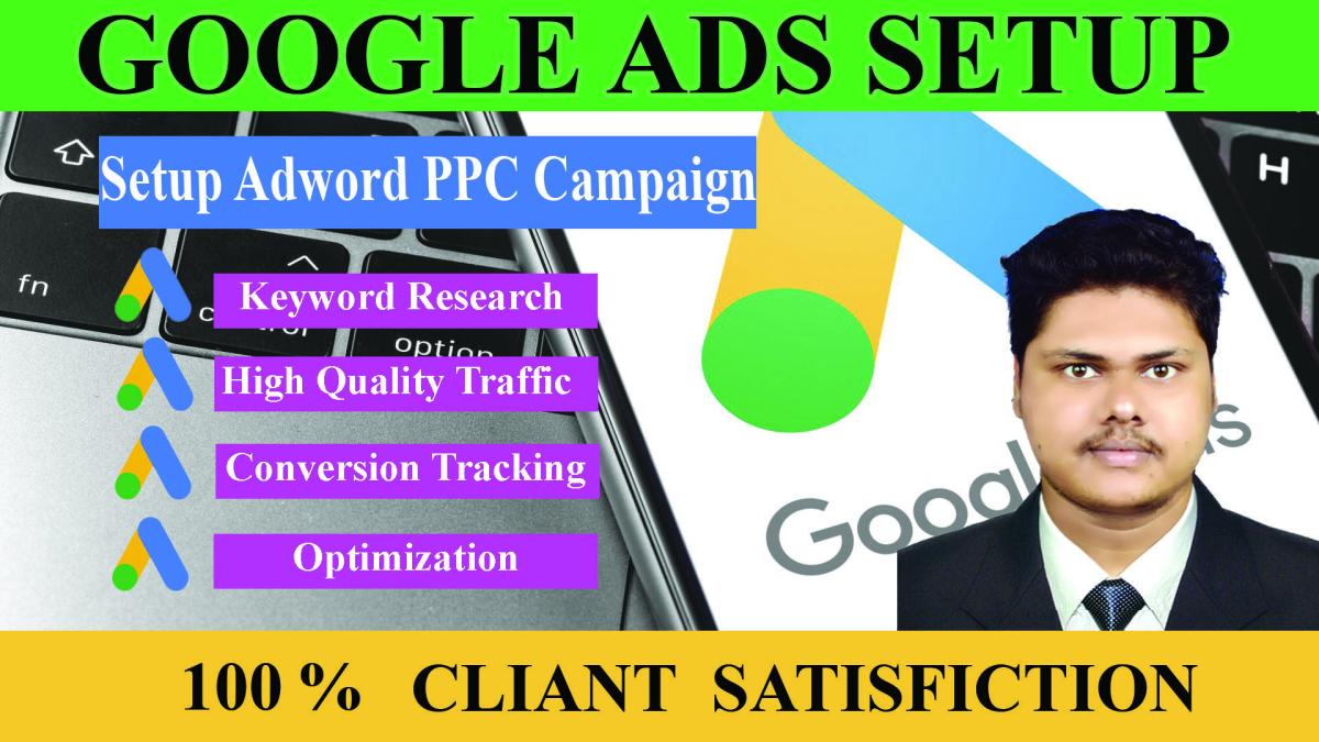 I will create and setup your effective Google Adwords PPC campaign