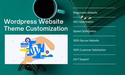 I will make responsive wordpress website development for your business