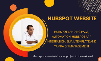 I will hubspot website, hubspot landing page, campaigns, figma to hubspot