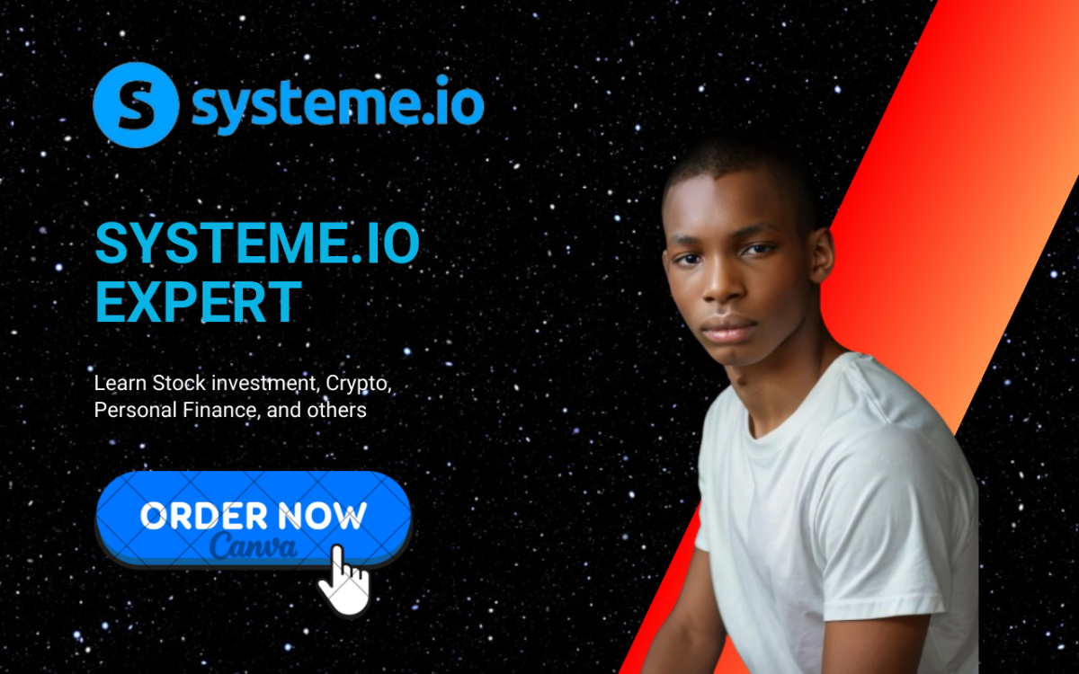 Design Expert Systeme.io Sales Funnel, Website