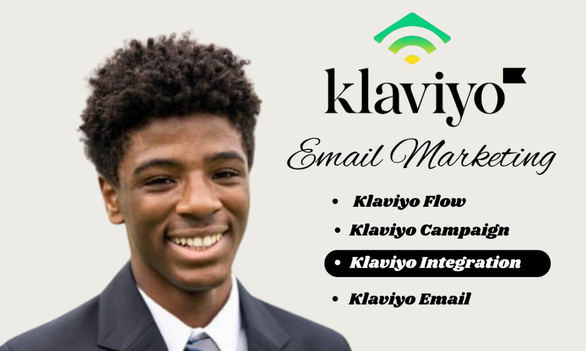 I will setup klaviyo flows, klaviyo email marketing for shopify, ecommerce marketing