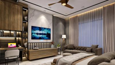 I will make 3d interior design with realistic renders