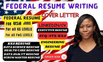 I will provide premium resume writing ats resume writing service