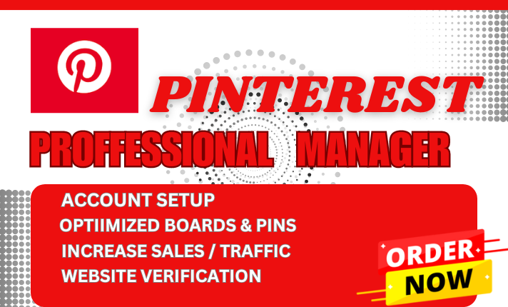 i will your professional pinterest marketing