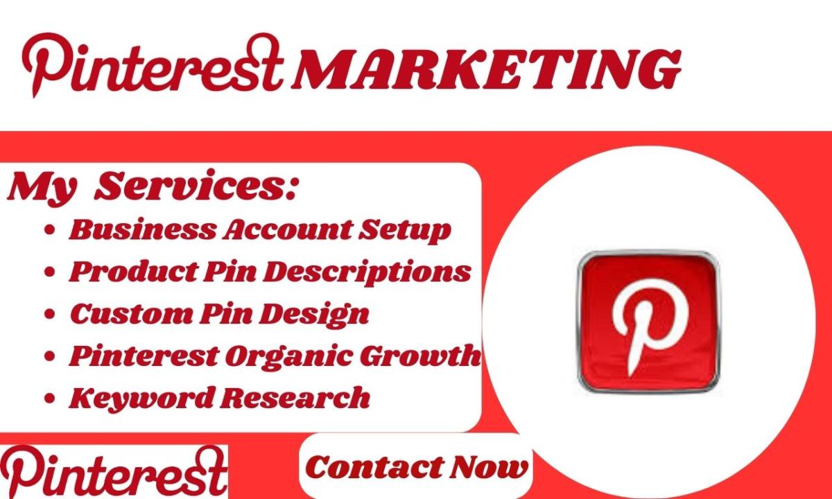 I will promote your products to my high traffic Pinterest account