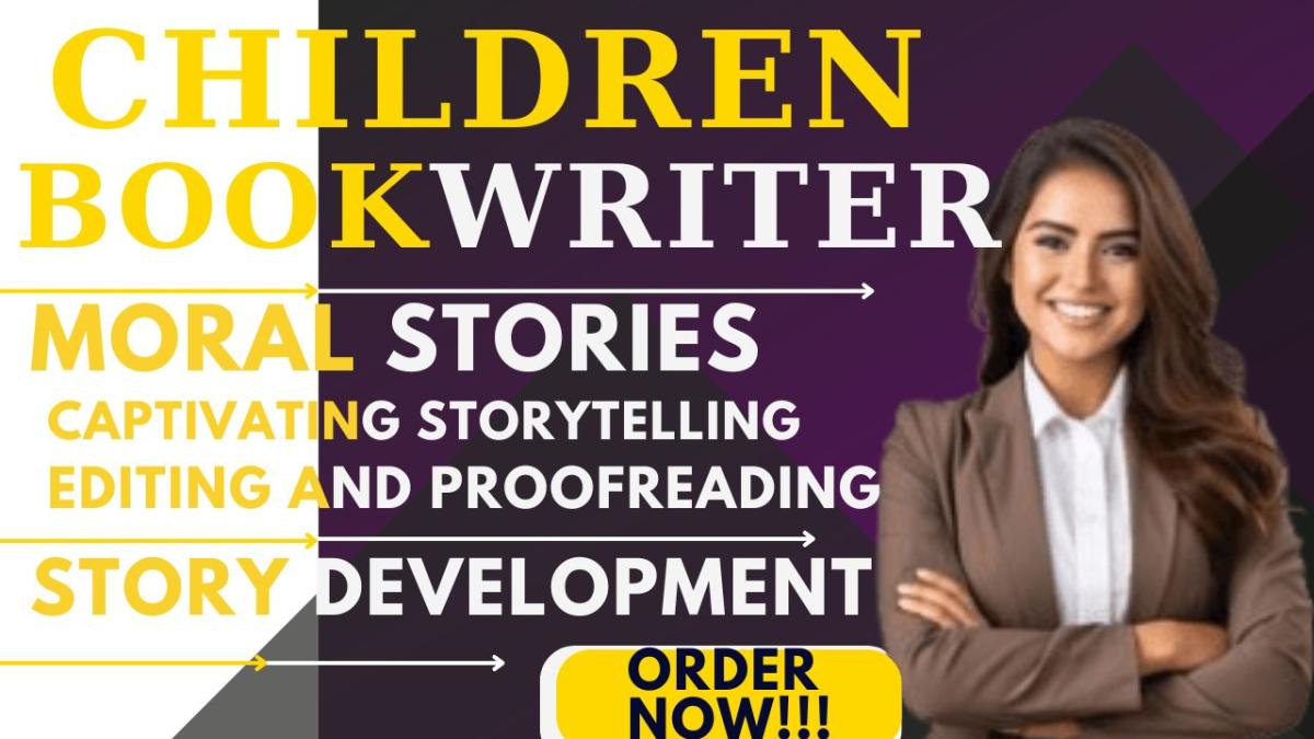 Ghostwrite and Edit Engaging Moral Children Book – Kid Moral Story Writer