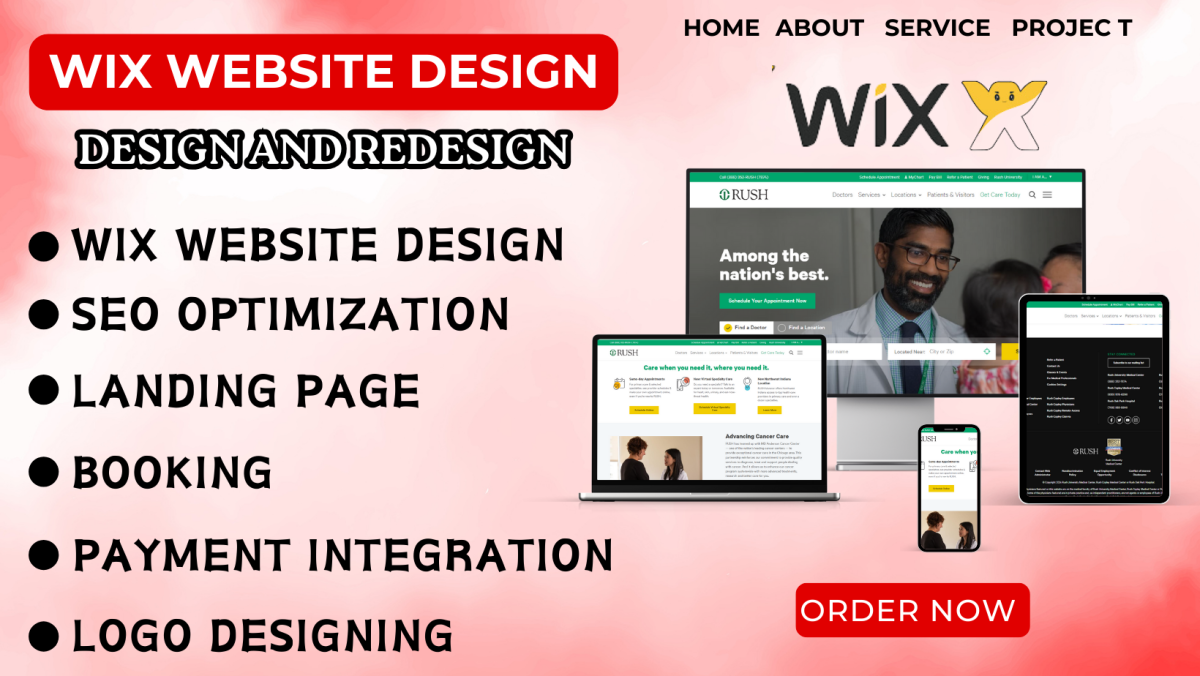 I Will Build Wix Website, Redesign Wix Website, Wix Ecommerce