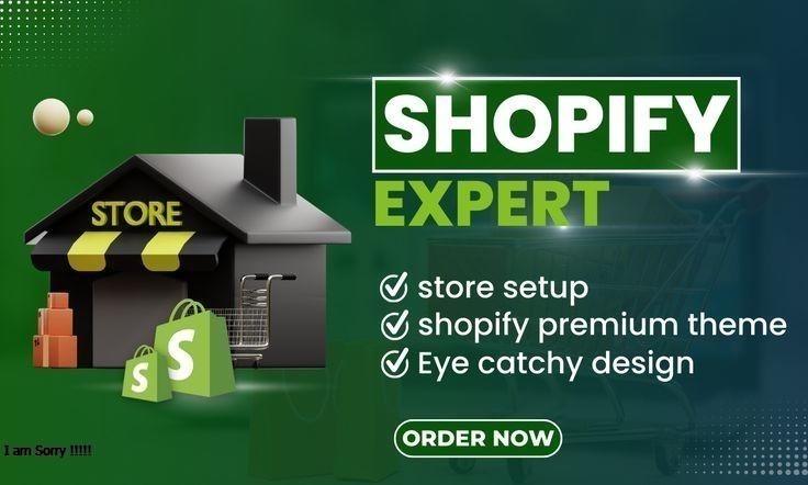 I will build you an automated dropshipping Shopify store, Shopify website design