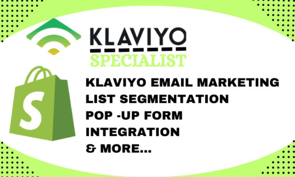 I will Shopify Klaviyo Email Marketing, Klaviyo Email Flows, Newsletter Email Templates