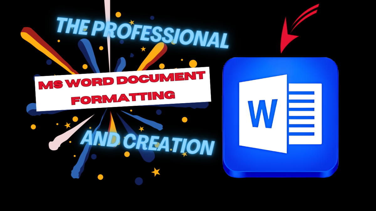 I will do professional MS Word document formatting and creation