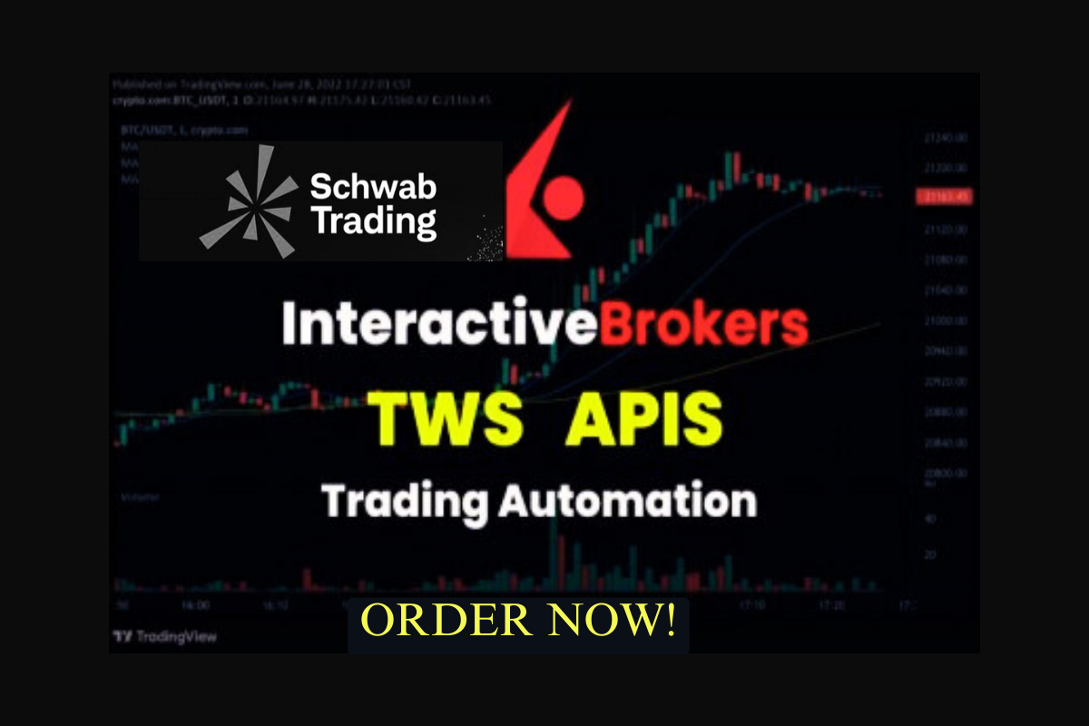 I will build automated, trading bot and connect your strategies to charles schwab, ibkr