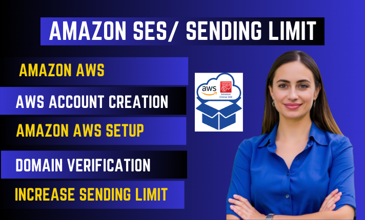 I will email marketing, create and increase your Amazon AWS, Amazon SES sending limit