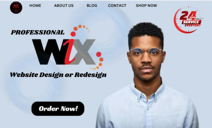 I will wix website redesign wix website design wix website redesign wix website design