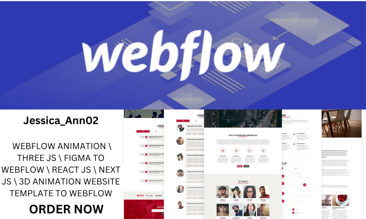 I will design 3D interactive website, 3D animated webflow website, Three.js animation