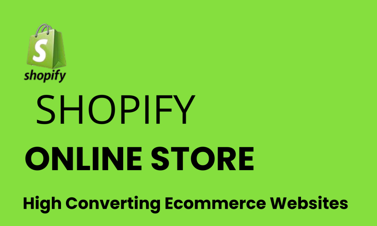 Build or Redesign Shopify Ecommerce Website Online Store