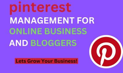 I will be your Pinterest Marketing Manager to Grow Your Business