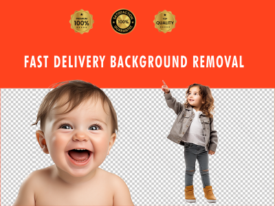 I will do image background removal super fast delivery