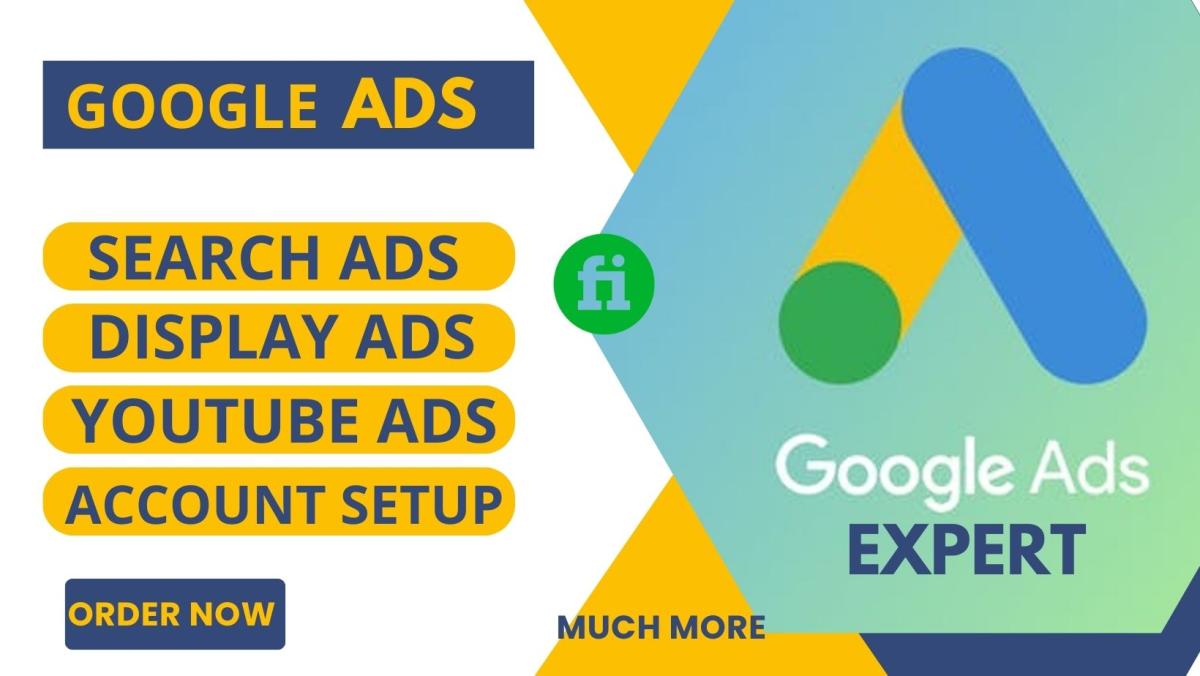 I will setup and manage profitable google ads, adwords PPC and display, search campaign