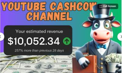 I will create YouTube automation channel, faceless videos, cashcow videos