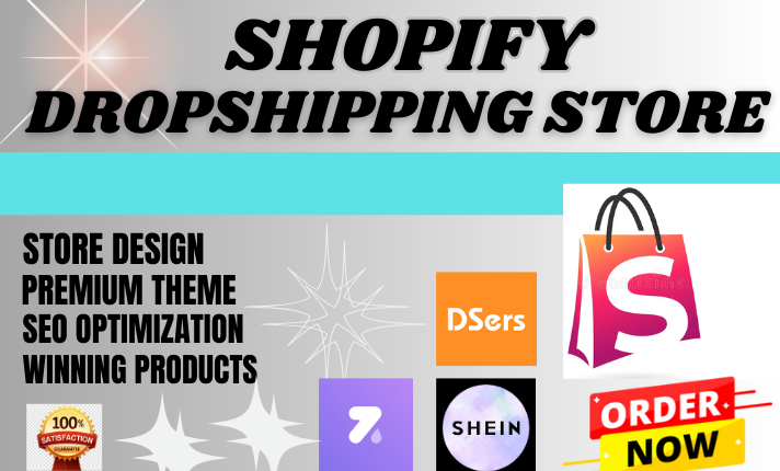 I will create shopify dropshipping store via Zendrop Shein DSers