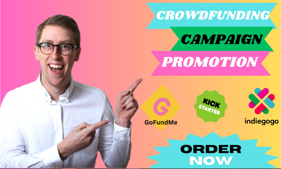 I will elevate your crowdfunding, indiegogo, kickstarter, gofundme