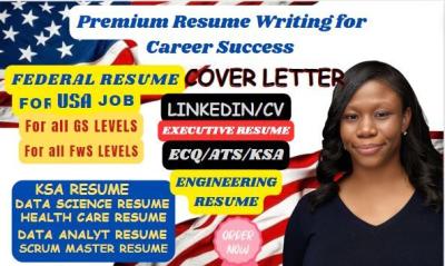 I will provide premium resume writing ATS resume writing service