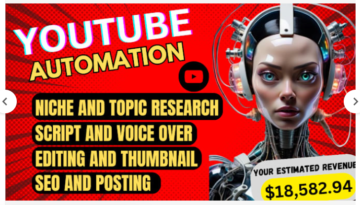 I will setup youtube automation channel, cash cow videos, top 10 faceless videos