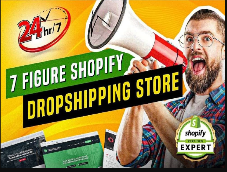 I will set up 7 figure shopify dropshipping store, website design and redesign shopify