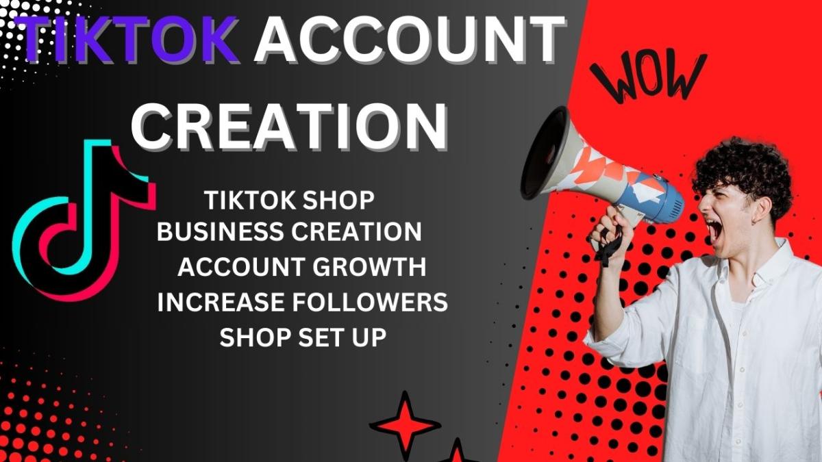 I will create USA tiktok account, USA tiktok, tiktok US account