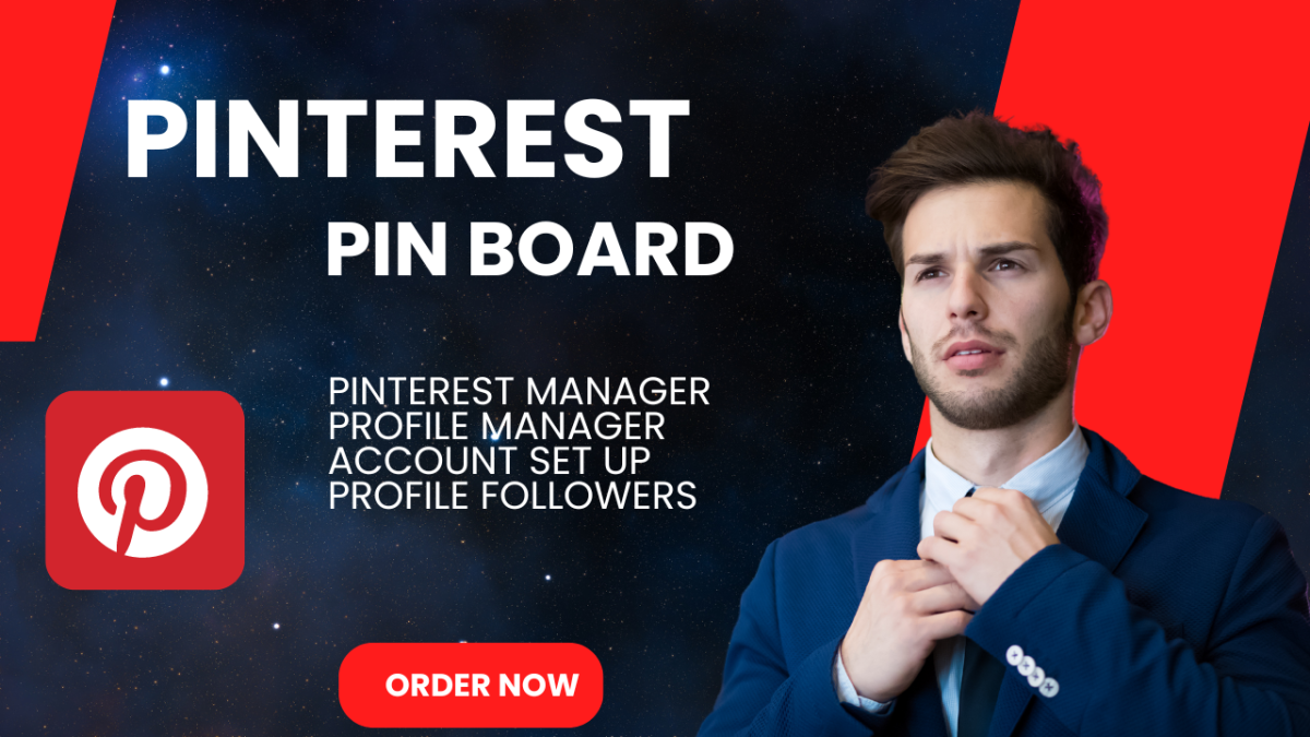 I will be your Pinterest marketing manager to increase your account fast