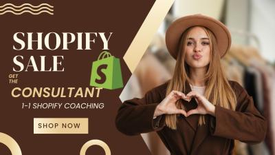 I will do Shopify mentor, coach, and consultant, marketing coach, growth mentor