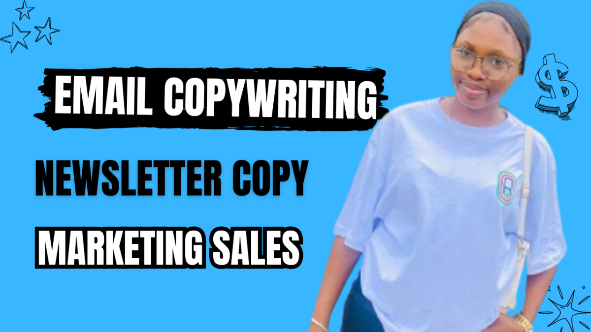 I will write email copy as your copywriter for persuasive emails engaging newsletters