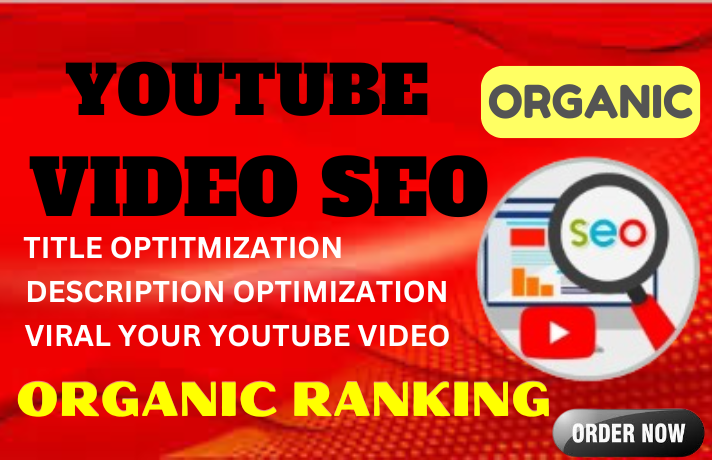 I will do superfast youtube video promotion video SEO for organic ranking