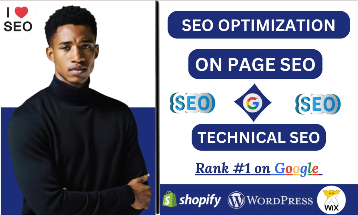 I will do perfect SEO optimization service on wordpress, shopify, wix, webflow website