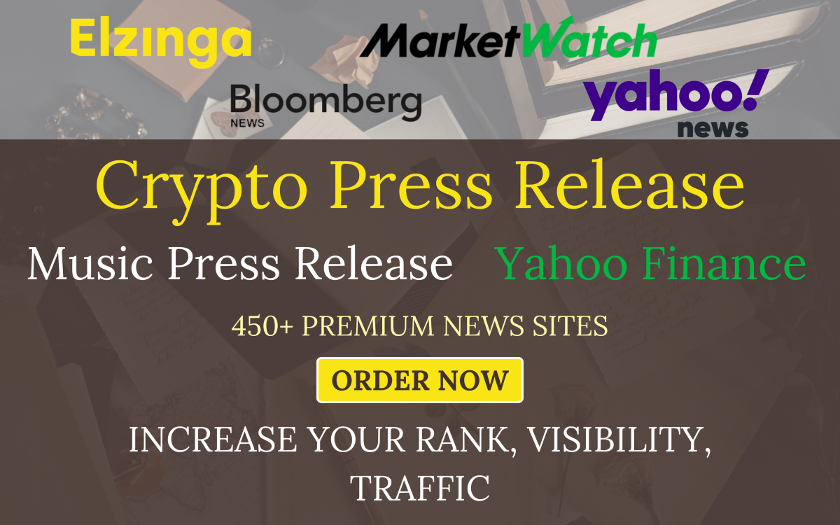 I will do UK PR music PR press release crypto PR yahoo finance public relations